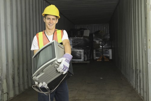 Eco-friendly sofa recycling process in North London